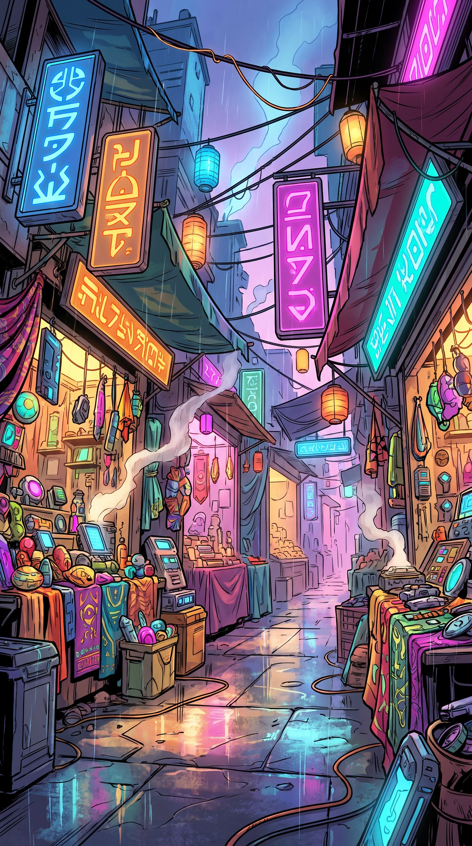Ep. 2 — Echoes Beneath Neon — panel 4